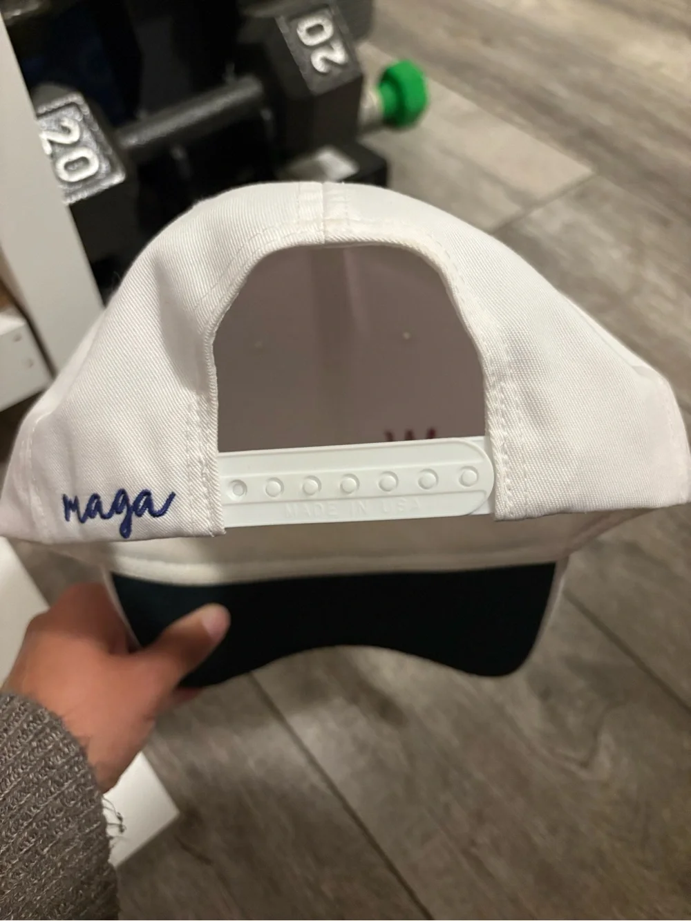 White 'Women For Trump' Embroidered Baseball Cap